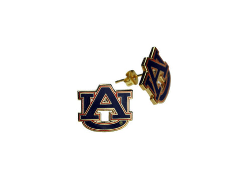 AU Logo Post Earrings