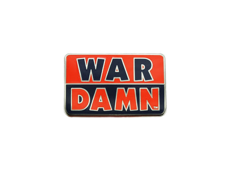 AU "War Damn" Small Lapel Pin