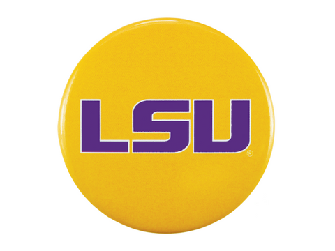 LSU Logo, Gold Button